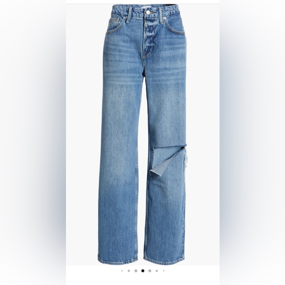 Good American 90s wide leg jeans